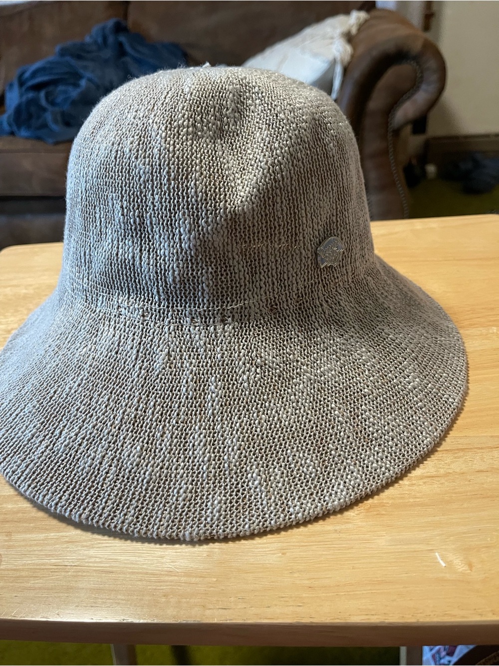 Banana Boat Floppy Sun Hat Cream Colored Packable Soft no strap O/S